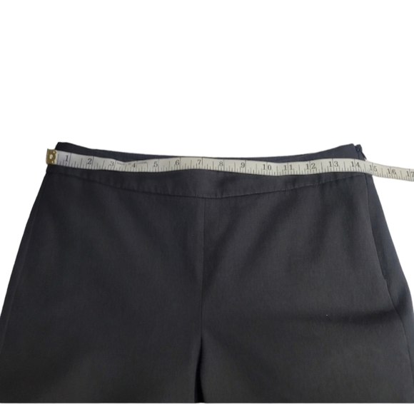 Talbots Chatham Black Crop Pants Sz 2P - Picture 4 of 6